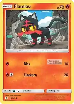 Sonne und Mond Kartenliste - Flamiau 024/149