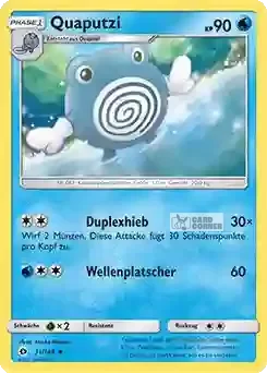 Sonne und Mond Kartenliste - Quaputzi 031/149