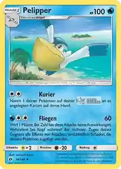 Sonne und Mond Kartenliste - Pelipper 038/149