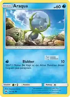 Sonne und Mond Kartenliste - Araqua 045/149