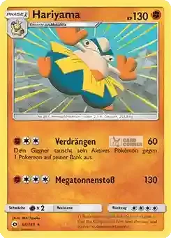 Sonne und Mond Kartenliste - Hariyama 068/149