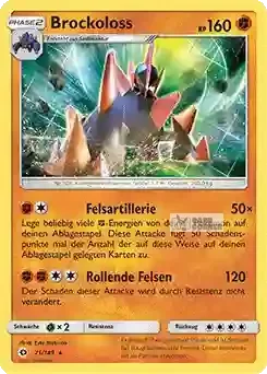 Sonne und Mond Kartenliste - Brockoloss 071/149