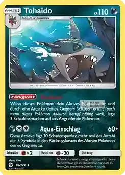 Sonne und Mond Kartenliste - Tohaido 082/149