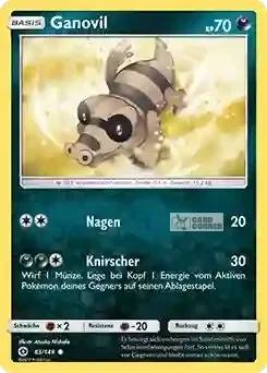 Sonne und Mond Kartenliste - Ganovil 083/149