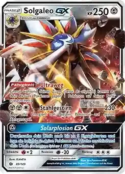 Sonne und Mond Kartenliste - Solgaleo 089/149