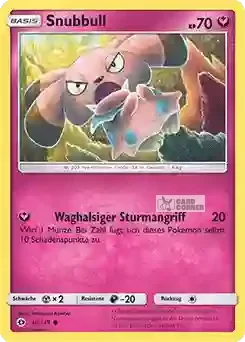 Sonne und Mond Kartenliste - Snubbull 090/149