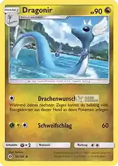 Sonne und Mond Kartenliste - Dragonir 095/149