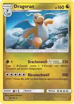 Sonne und Mond Kartenliste - Dragoran 096/149