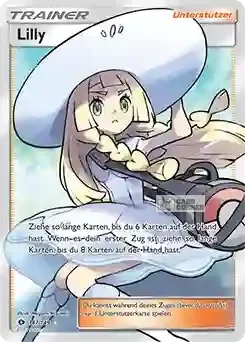 Sonne und Mond Kartenliste - Lilly 147/149
