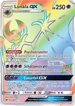 Sonne und Mond Kartenliste - Lunala 153/149