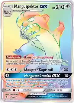 Sonne und Mond Kartenliste - Manguspektor 157/149