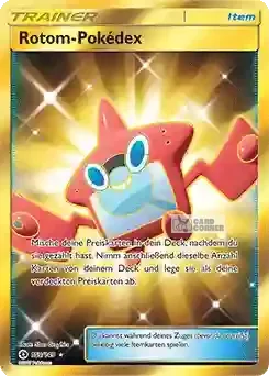 Sonne und Mond Kartenliste - Rotom-Pokédex 159/149