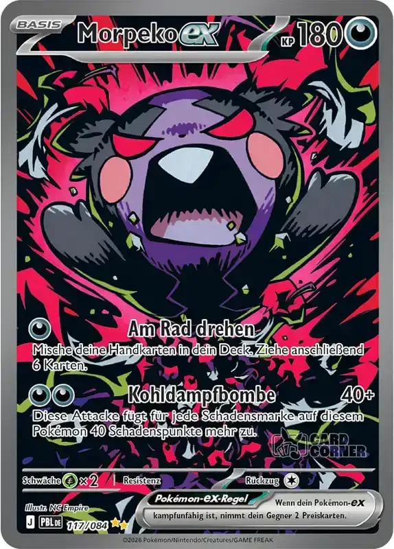 Pitch Black Morpeko EX 117/084