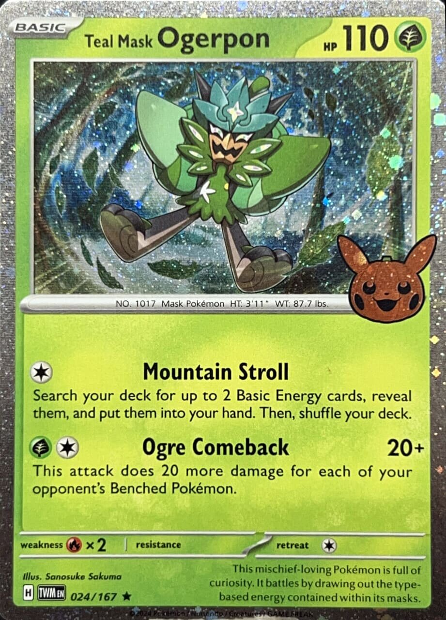 Pokemon Halloween 2024 - Ogerpon