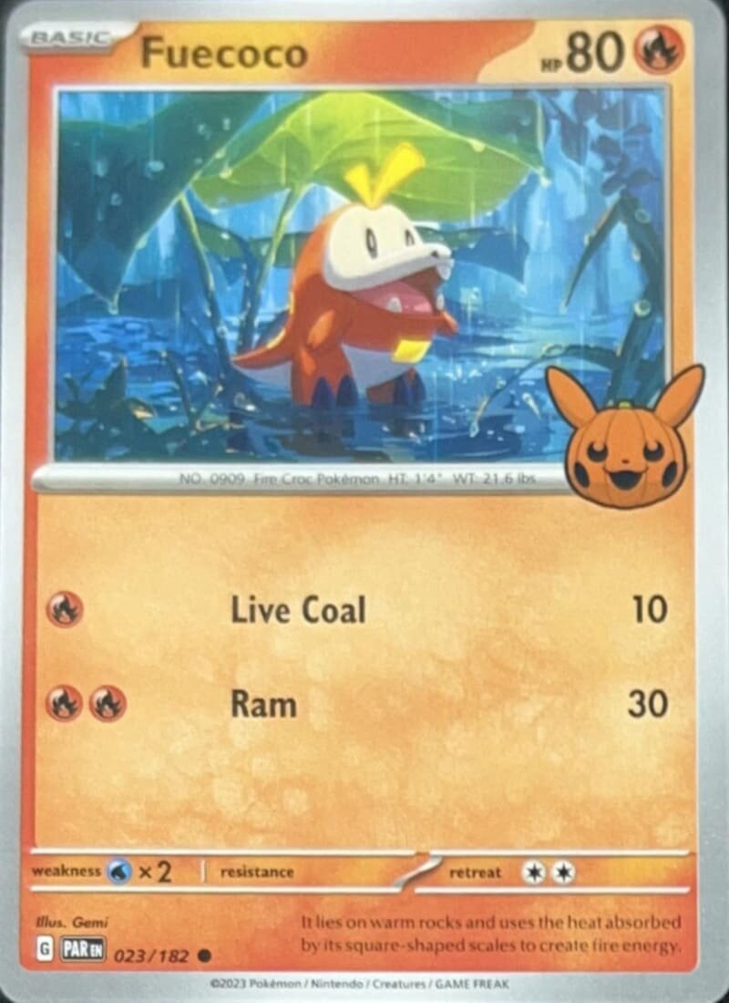 Pokemon Trick or Trade 2024 - Krokel