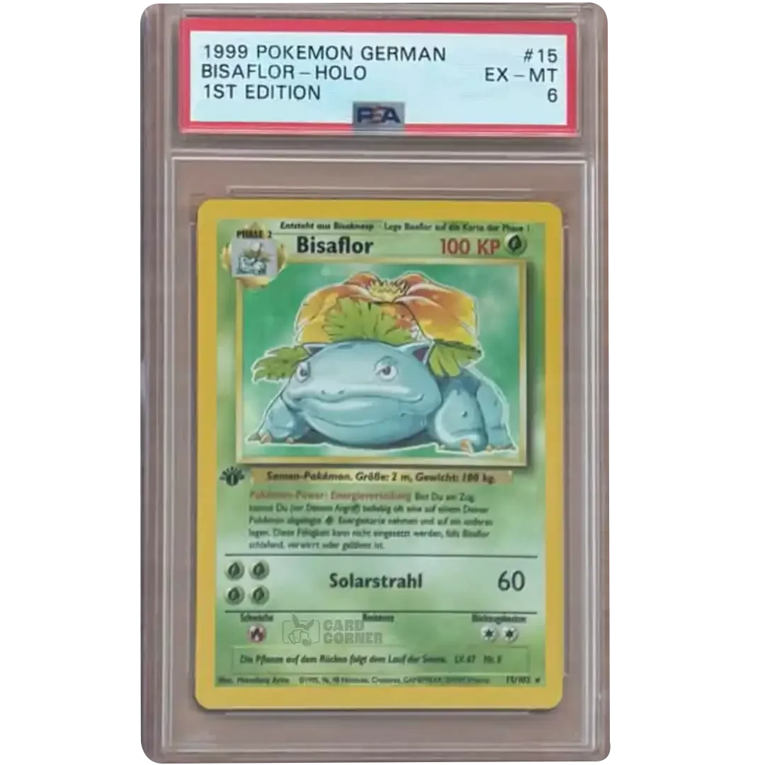Bisaflor #15 Base Set PSA6
