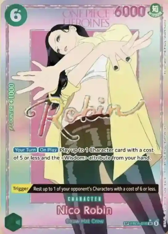 Nico Robin SP EB05-016 SR Alt Art