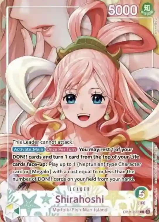 Shirahoshi OP11-022 Leader