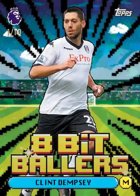 Topps Flagship Premier League 26/27 Clint Dempsey 8 Bit Ballers