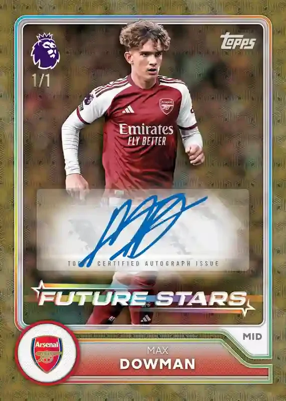 Topps Flagship Premier League 26/27 Max Downman Autograph