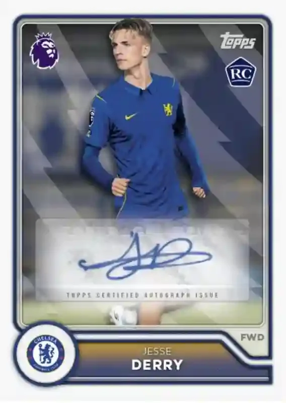 Topps Flagship Premier League 26/27 Jesse Derry Autograph Rookie