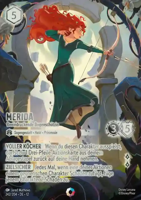 Lorcana Unbekannte Wildnis Merida 242/204