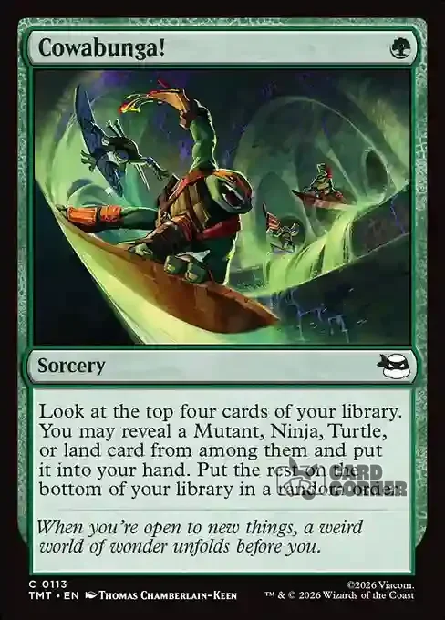 TMNT Card List - Cowabunga! #0113
