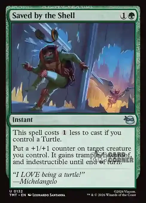 TMNT Card List - Saved by the Shell #0132
