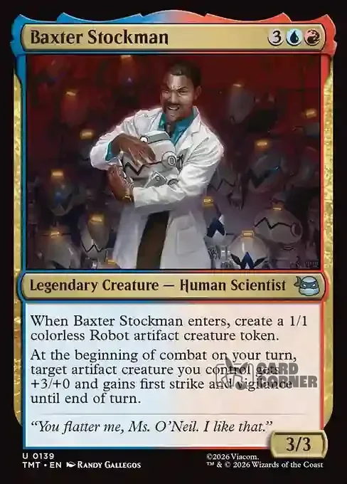 TMNT Card List - Baxter Stockman #0139