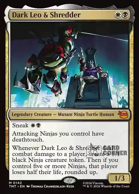 TMNT Card List - Dark Leo & Shredder #0142