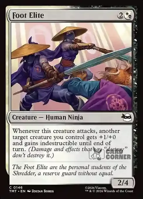 TMNT Card List - Foot Elite #0146