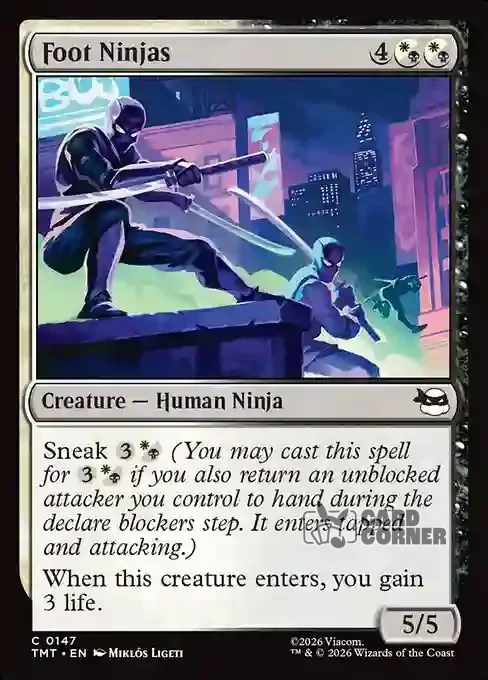 TMNT Card List - Foot Ninjas #0147