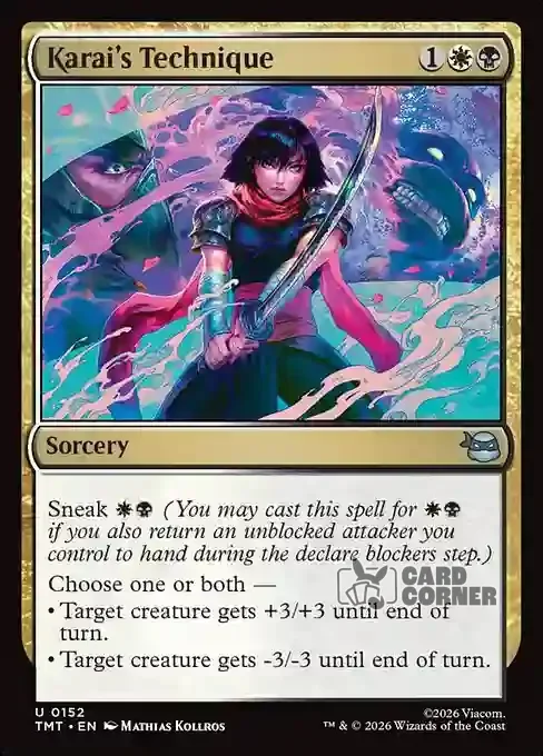 TMNT Card List - Karai's Technique #0152
