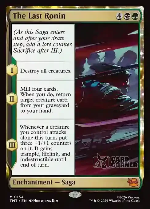 TMNT Card List - The Last Ronin #0154