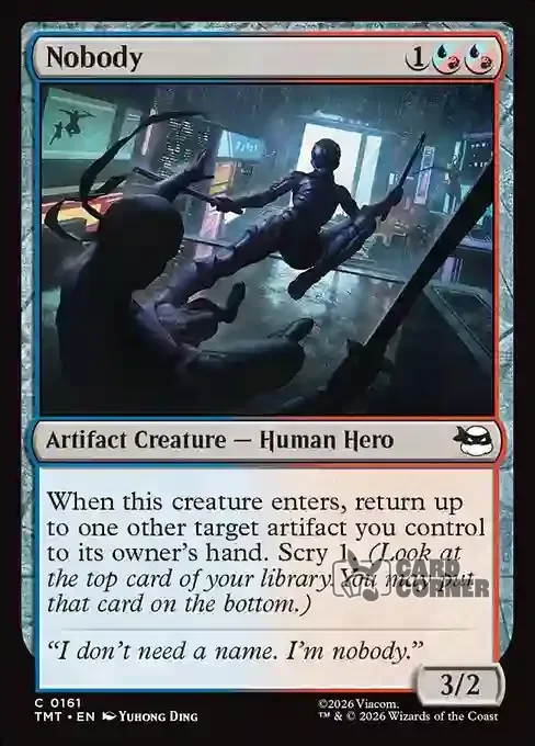 TMNT Card List - Nobody #0161