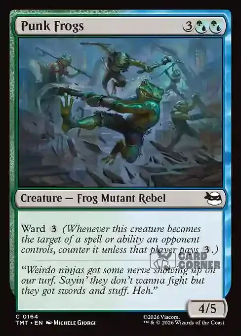 TMNT Card List - Punk Frogs #0164