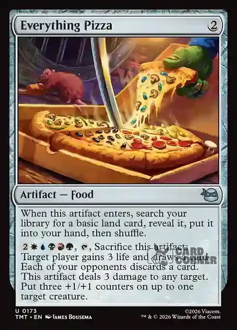TMNT Card List - Everything Pizza #0173