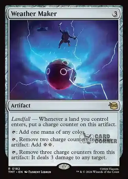 TMNT Card List - Weather Maker #0182