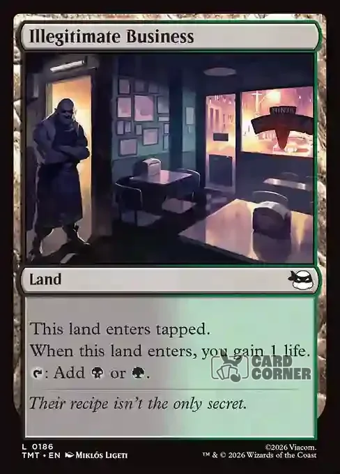 TMNT Card List - Illegitimate Business #0186