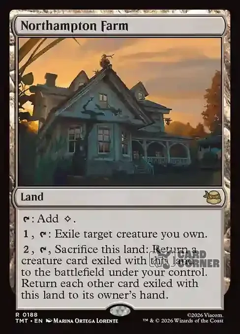 TMNT Card List - Northampton Farm #0188