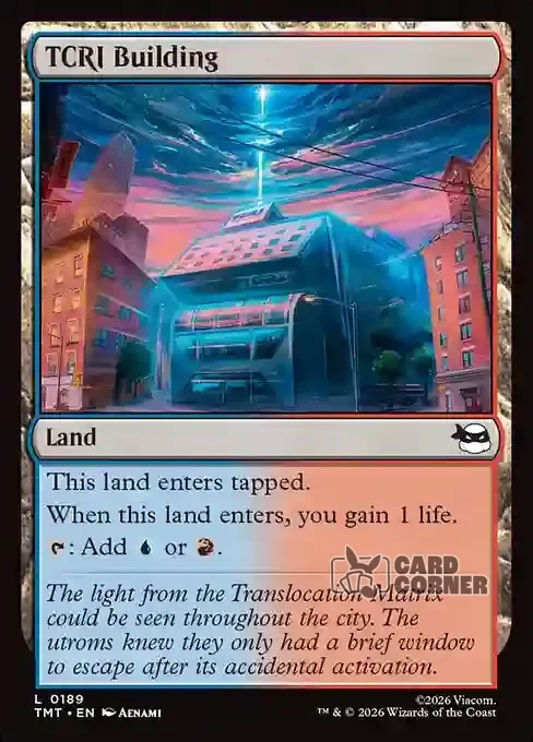 TMNT Card List - TCRI Building #0189