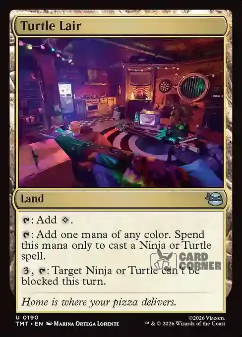 TMNT Card List - Turtle Lair #0190