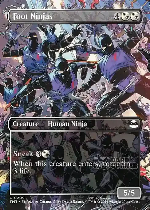 TMNT Card List - Foot Ninjas #0209
