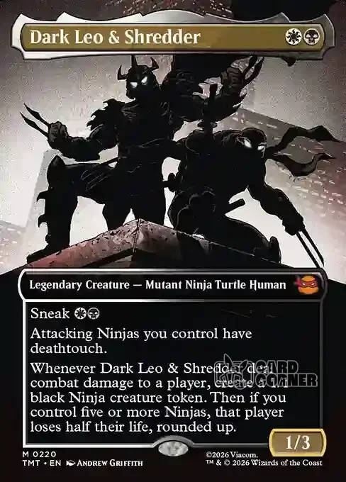 TMNT Card List - Dark Leo & Shredder #0220