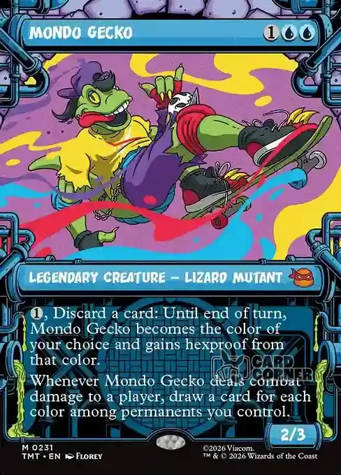 TMNT Card List - Mondo Gecko #0231