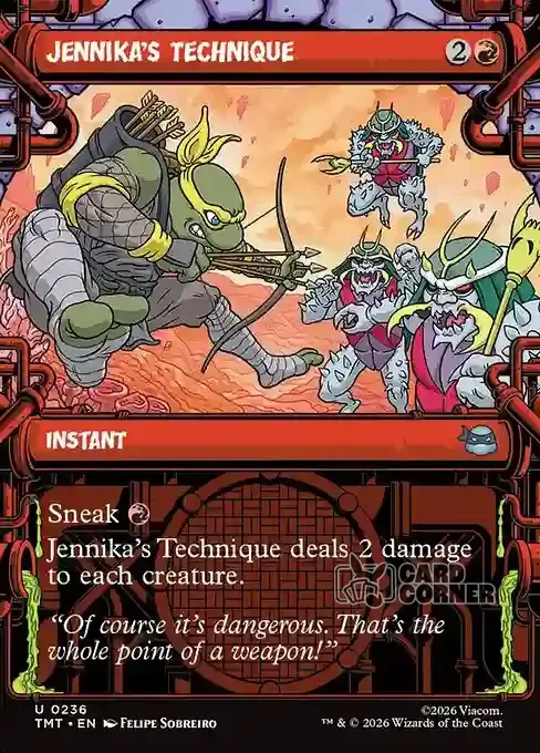 TMNT Card List - Jennika's Technique #0236