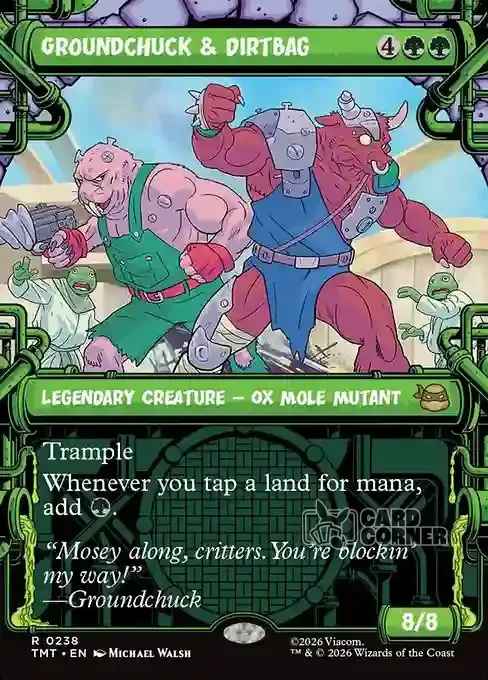 TMNT Card List - Groundchuck & Dirtbag #0238