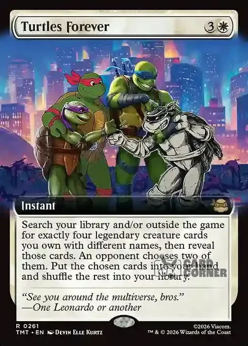 TMNT Card List - Turtles Forever #0261