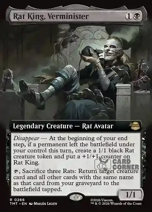 TMNT Card List - Rat King, Verminister #0266