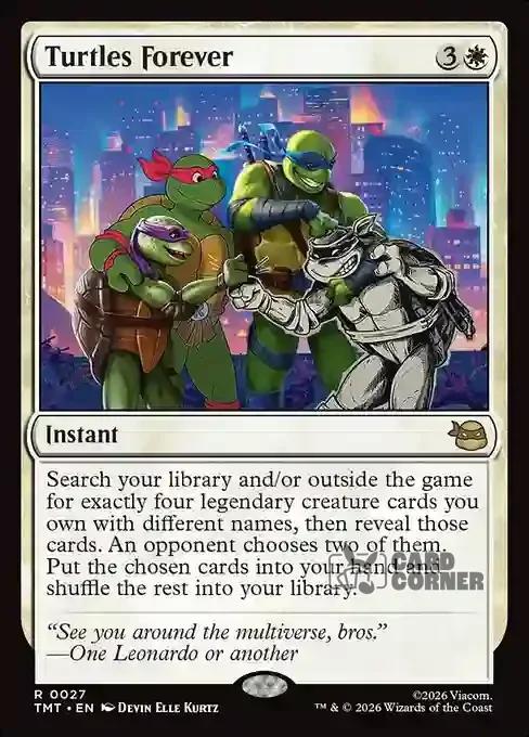 TMNT Card List - Turtles Forever #0027